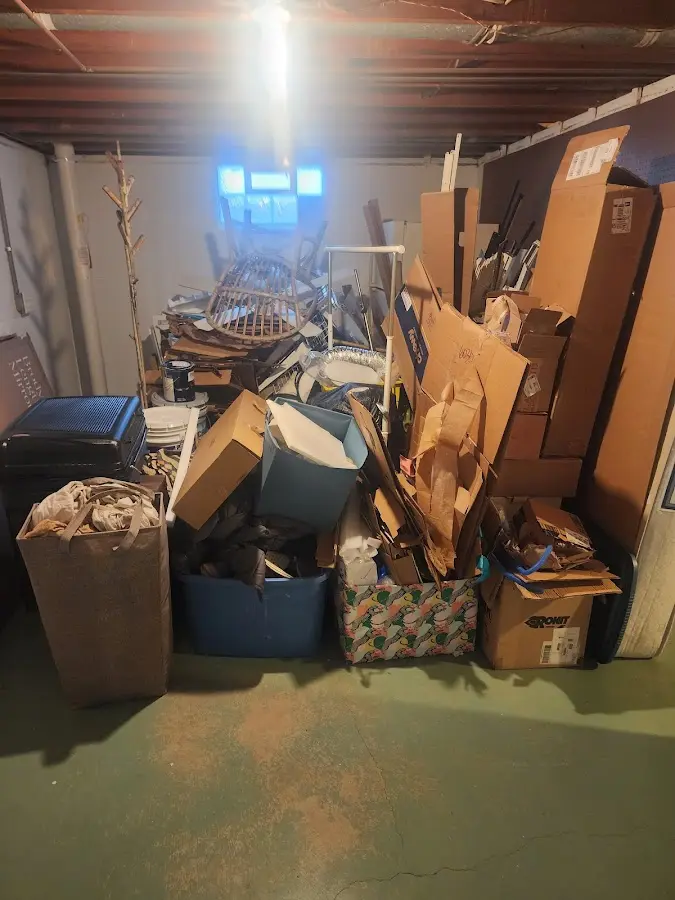 Roll-off dumpster container at job site for Yard Waste Dumpster Rental in Blythe